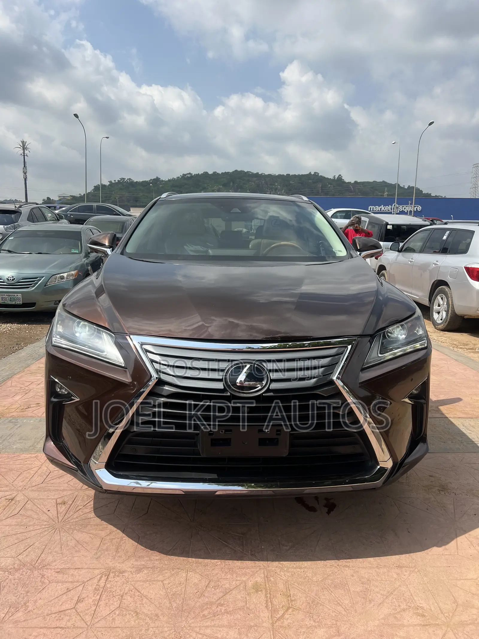 Lexus RX 2017 Maroon