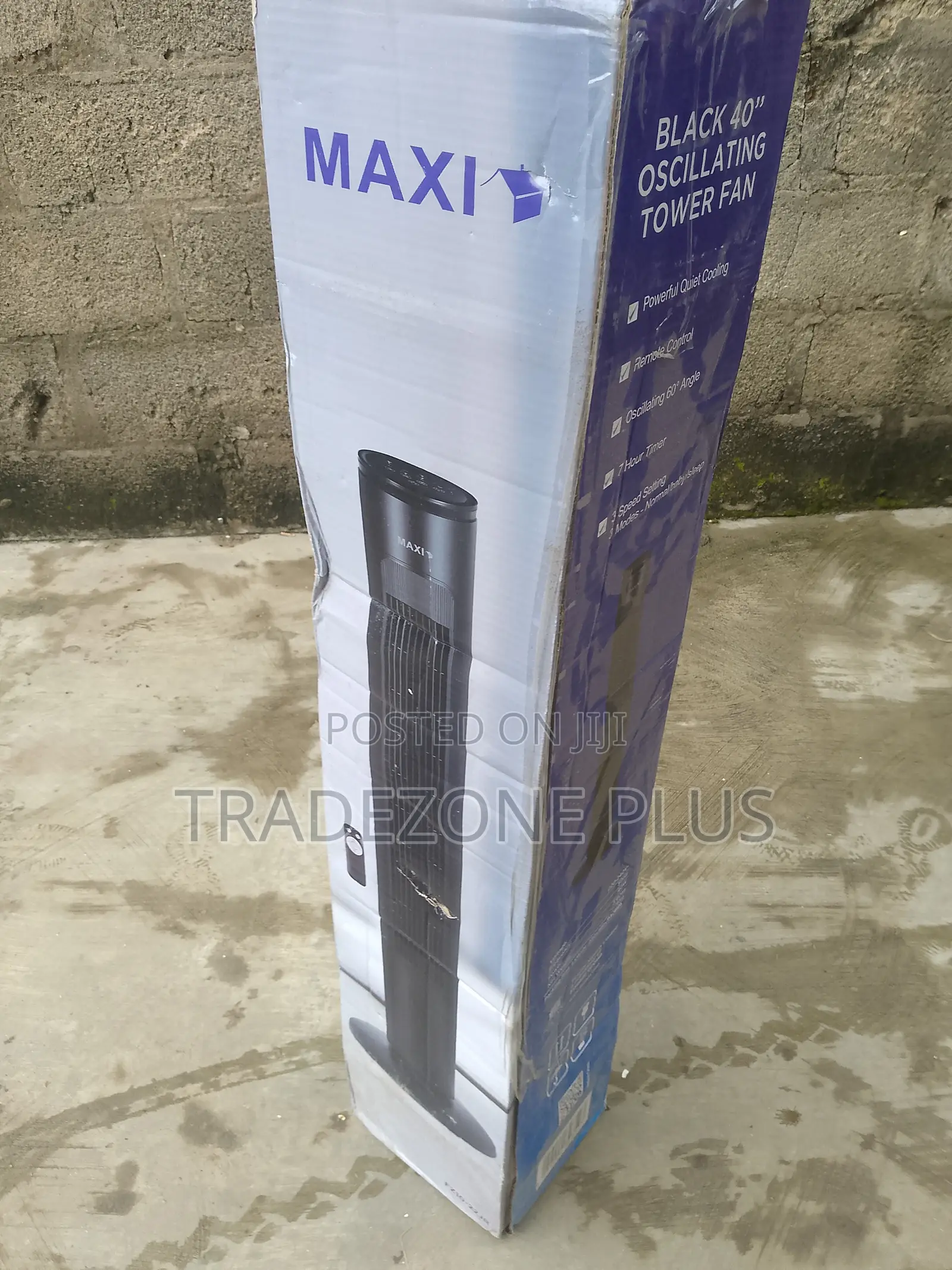 Maxi 40” Electric Tower Fan – Fresh Air