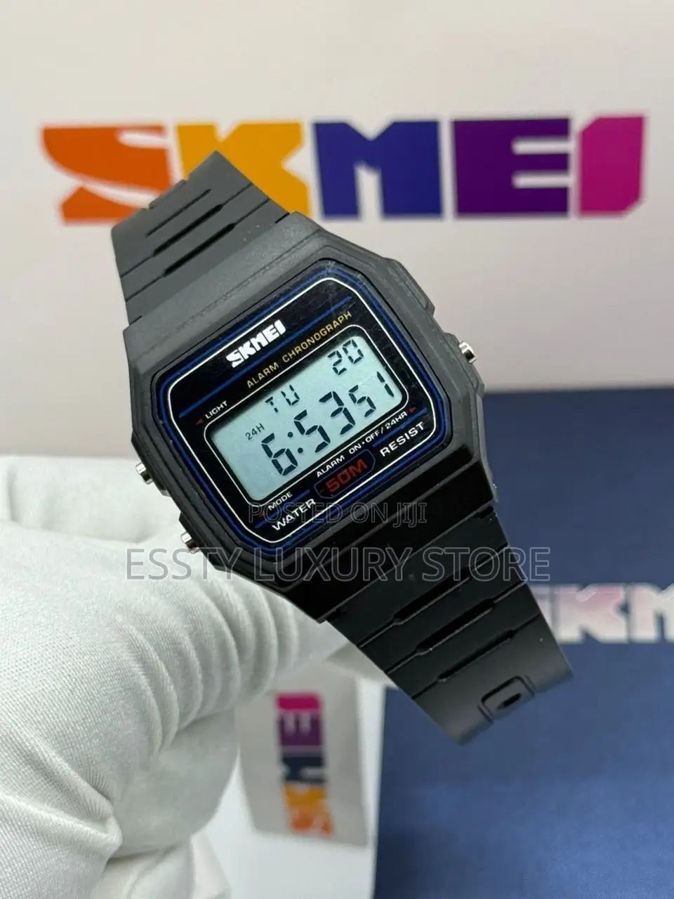 High Quality Luxury Skmei Rubber Wristwatch