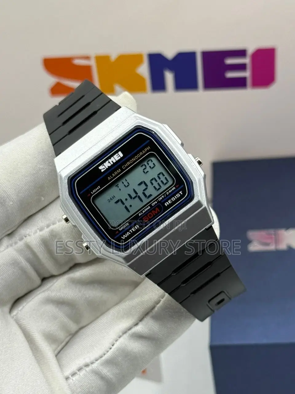 High Quality Luxury Skmei Rubber Wristwatch