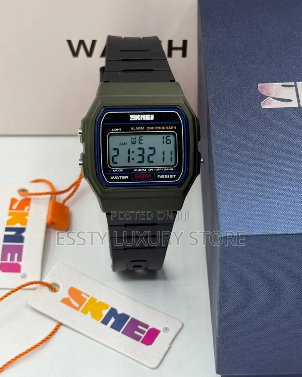 High Quality Luxury Skmei Rubber Wristwatch