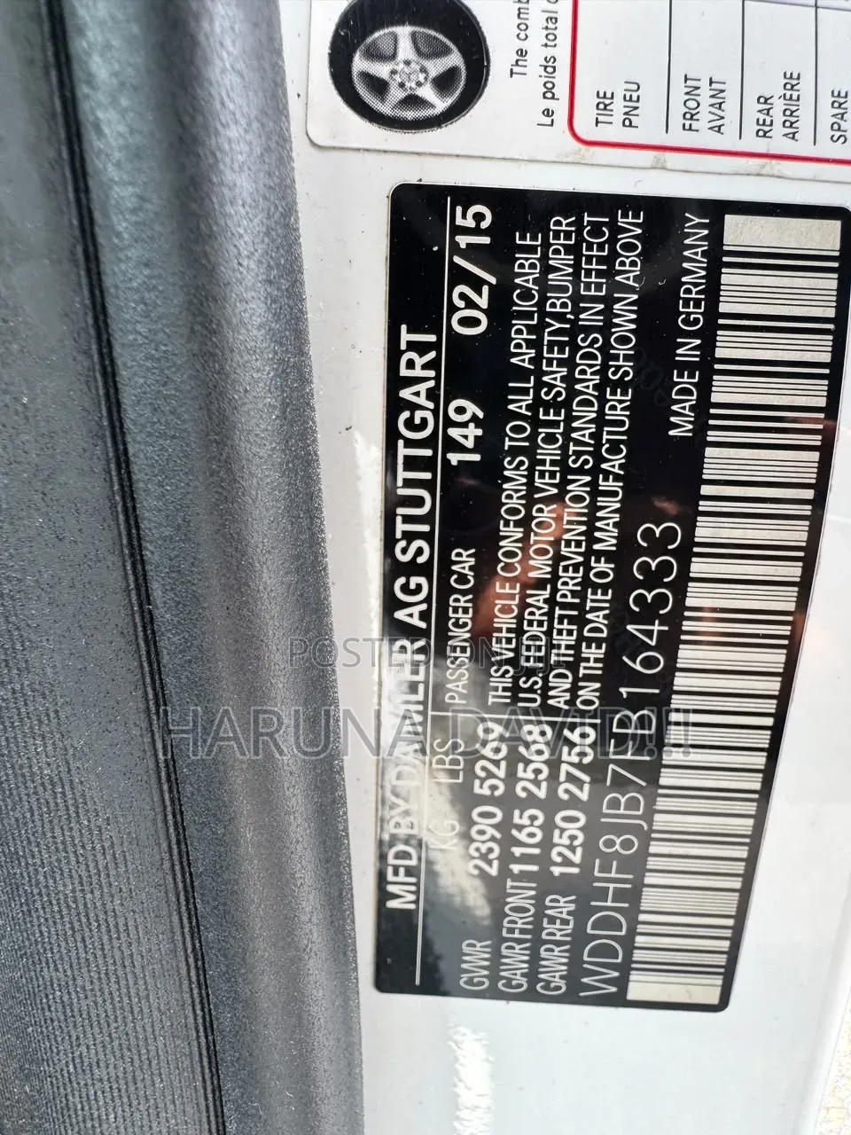 Mercedes-Benz E350 2015 White
