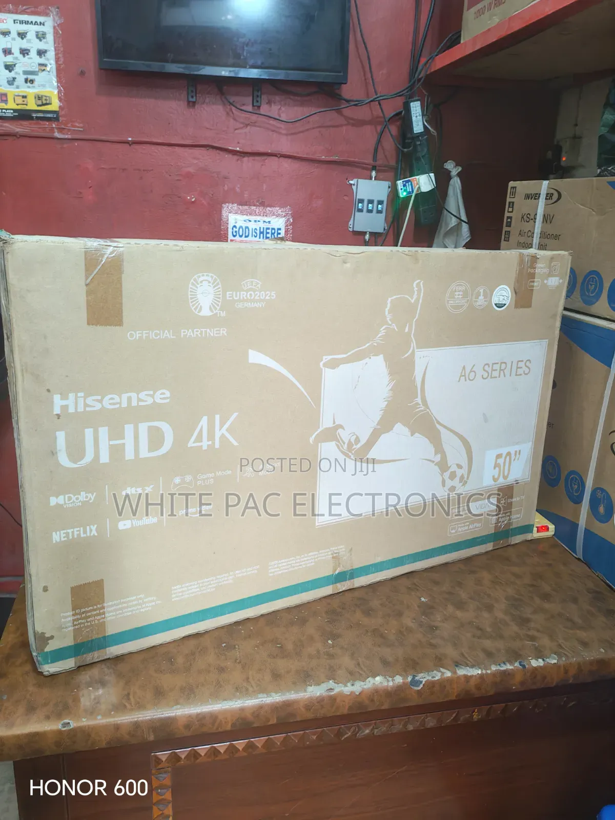 2026 New Hisense 50" Inch Smart Android Frameless TV( YouTube- Netflix