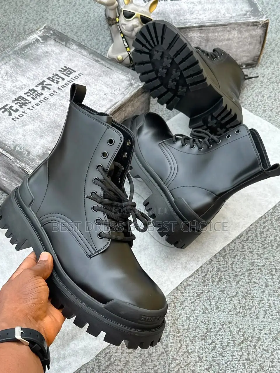 Cos Zipper Martin Boots Now Available in Store