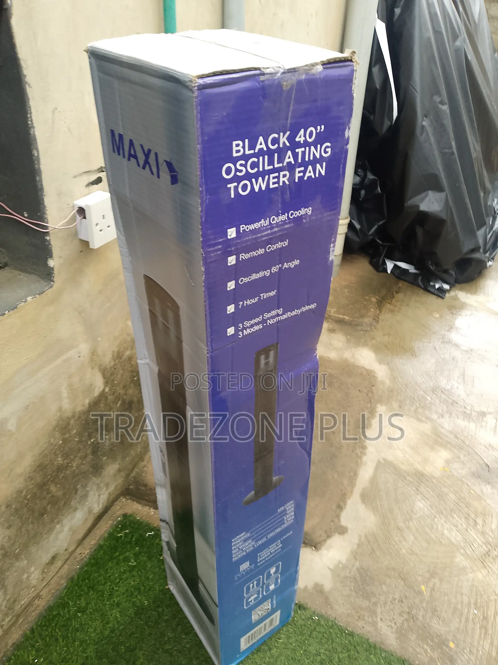 Maxi 40-Inch Fan – Tall Tower Airflow