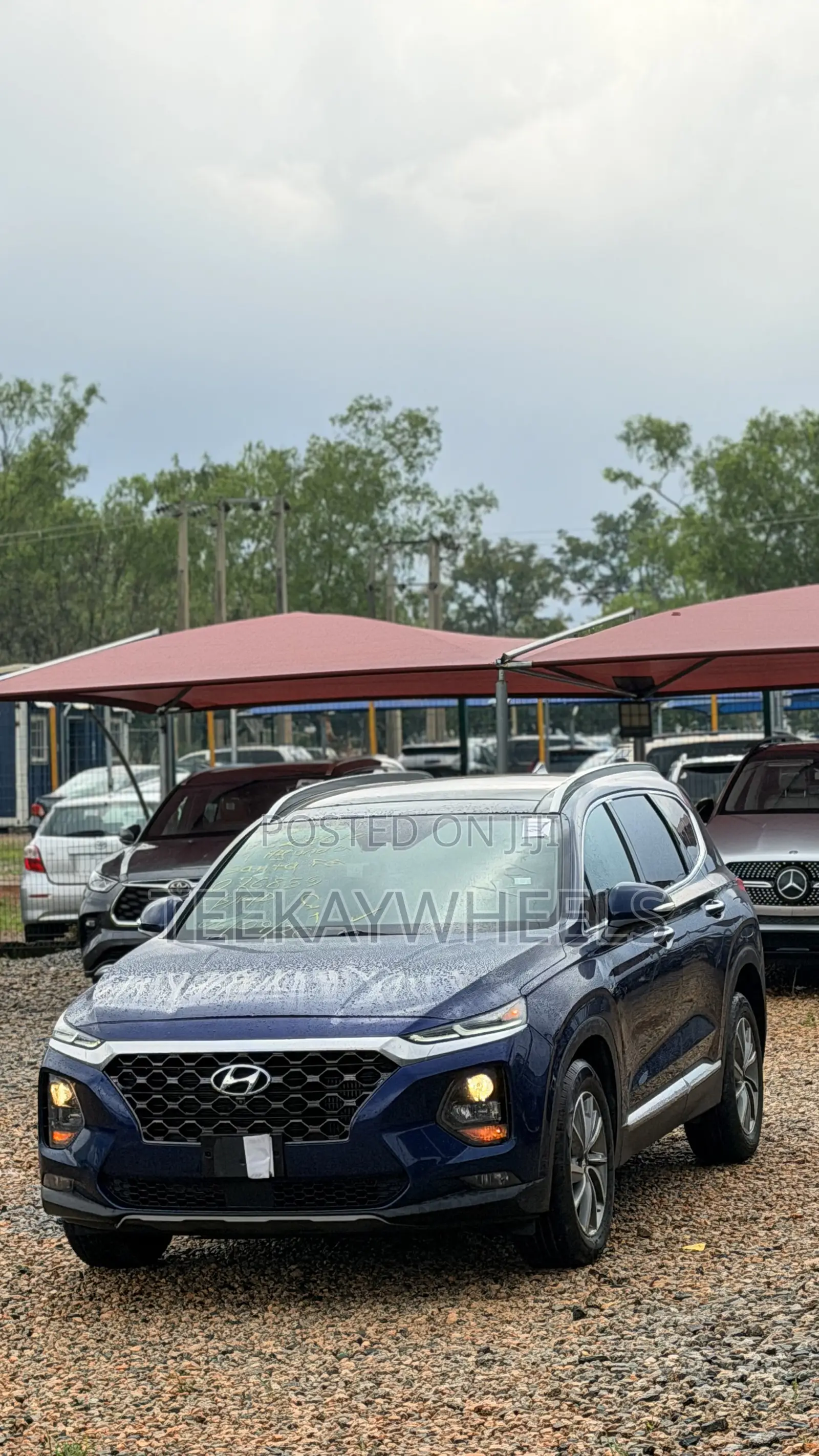 Hyundai Santa Fe Limited 2.0T AWD 2019 Blue