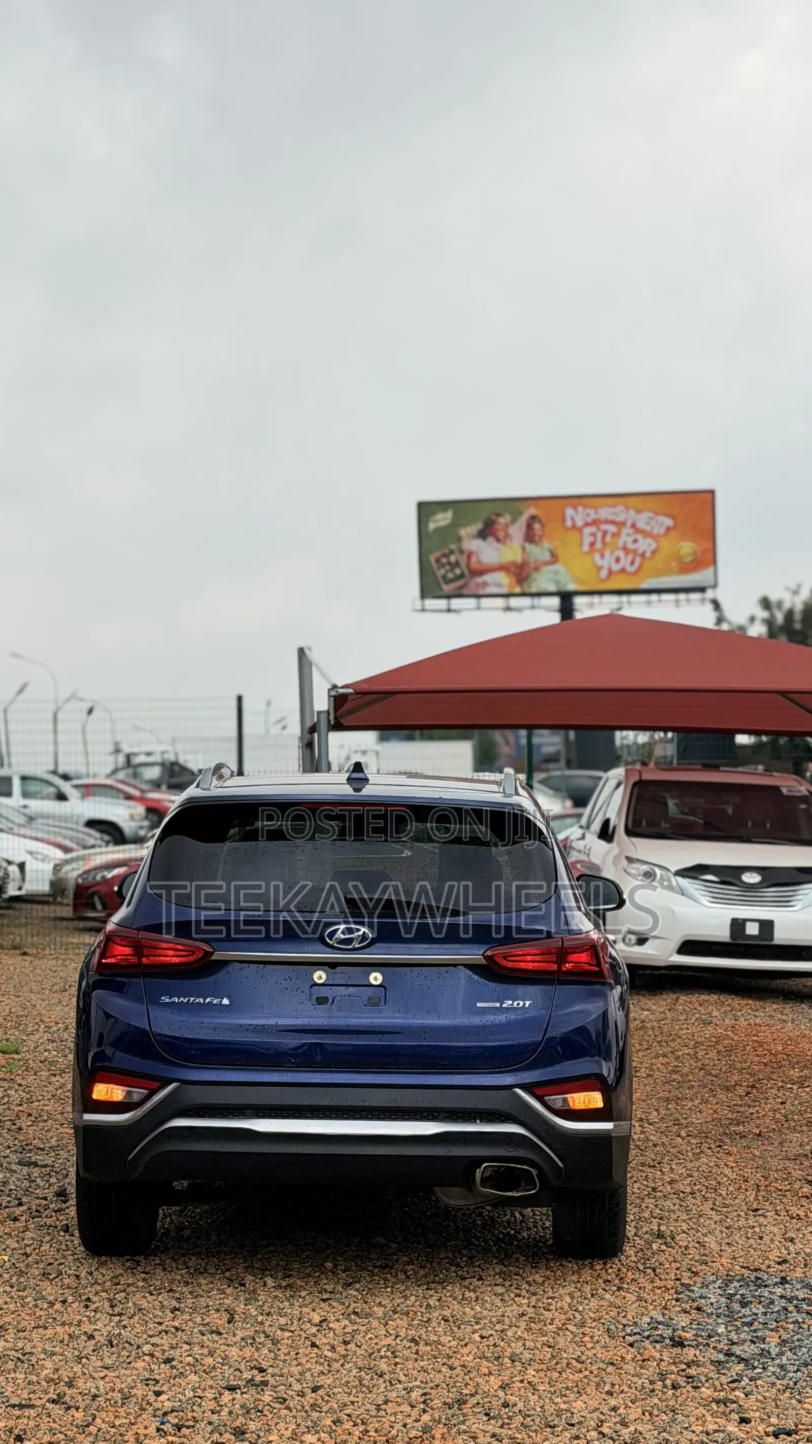 Hyundai Santa Fe Limited 2.0T AWD 2019 Blue