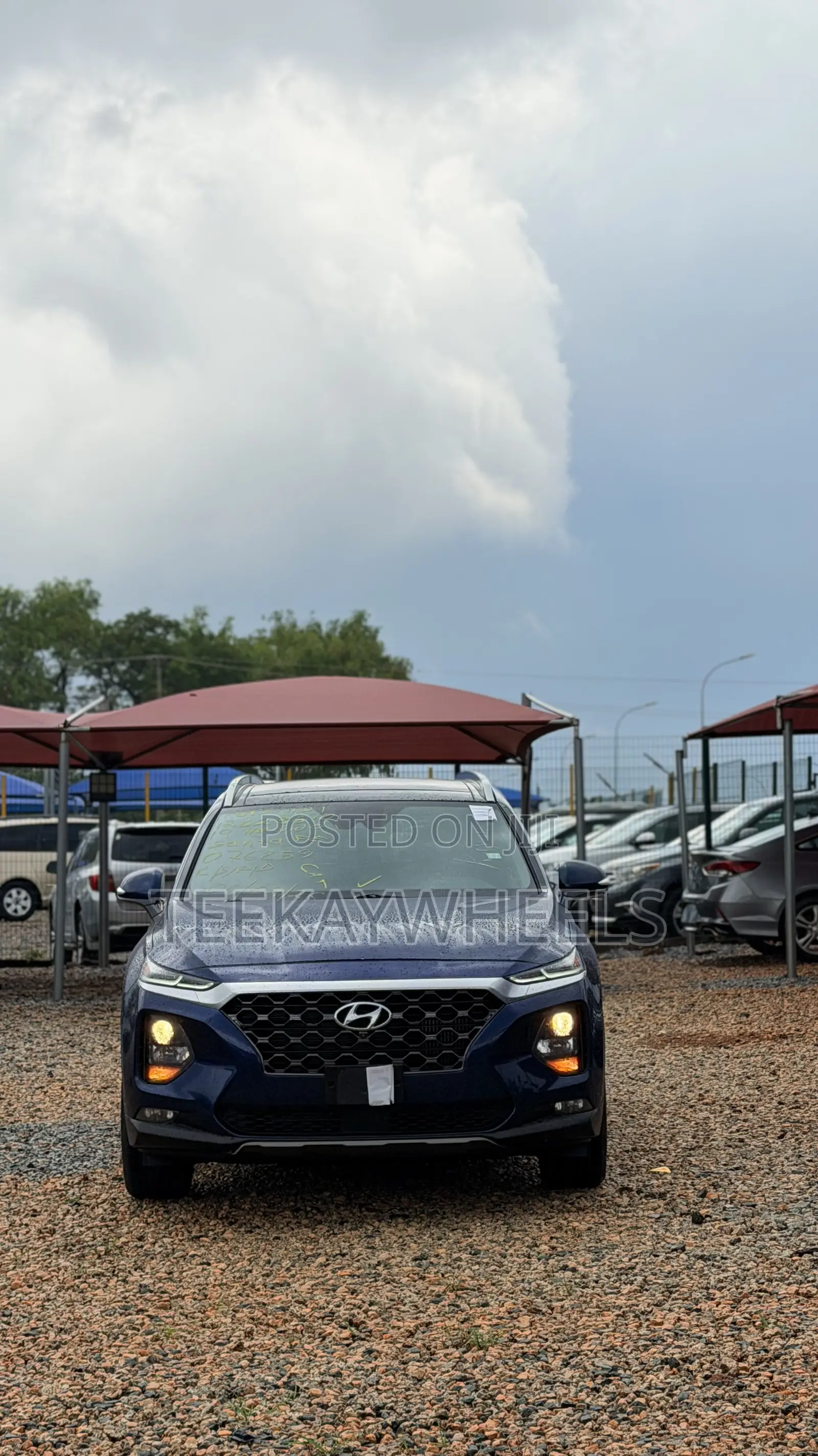 Hyundai Santa Fe Limited 2.0T AWD 2019 Blue