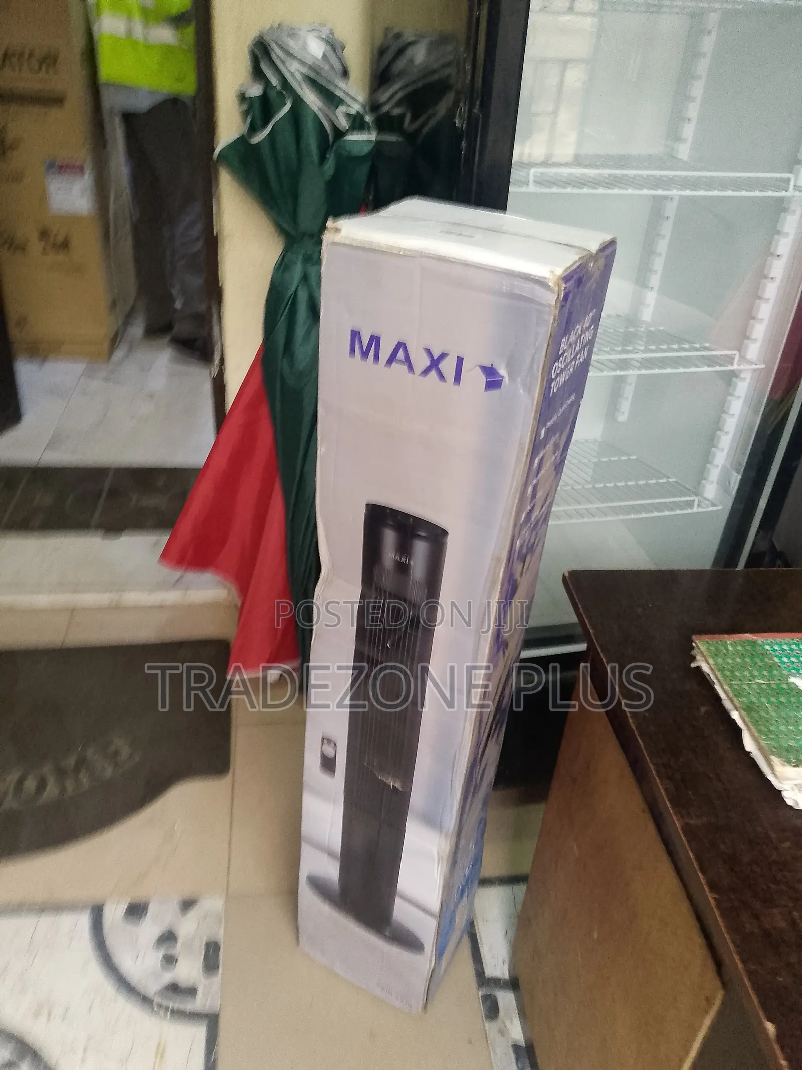 Maxi 40” Tower Electric Fan – Reliable Room Cooling