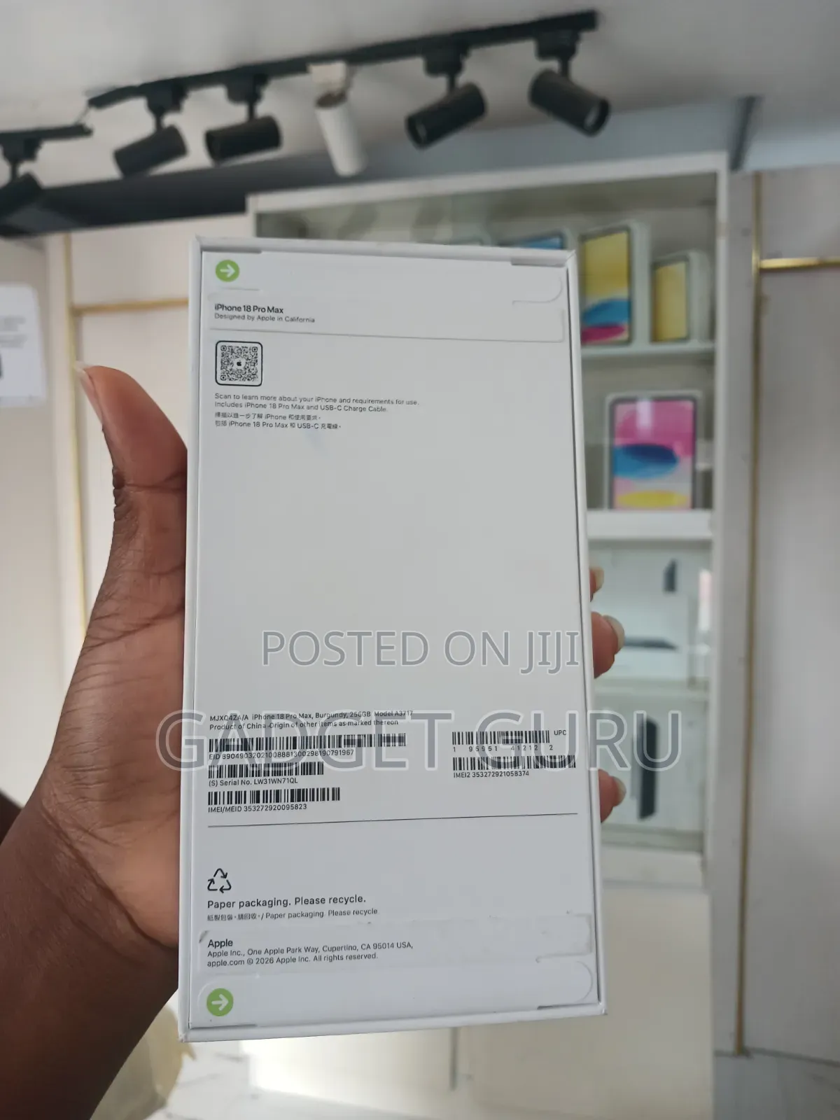 New Apple iPhone 18 Pro Max 256 GB Purple