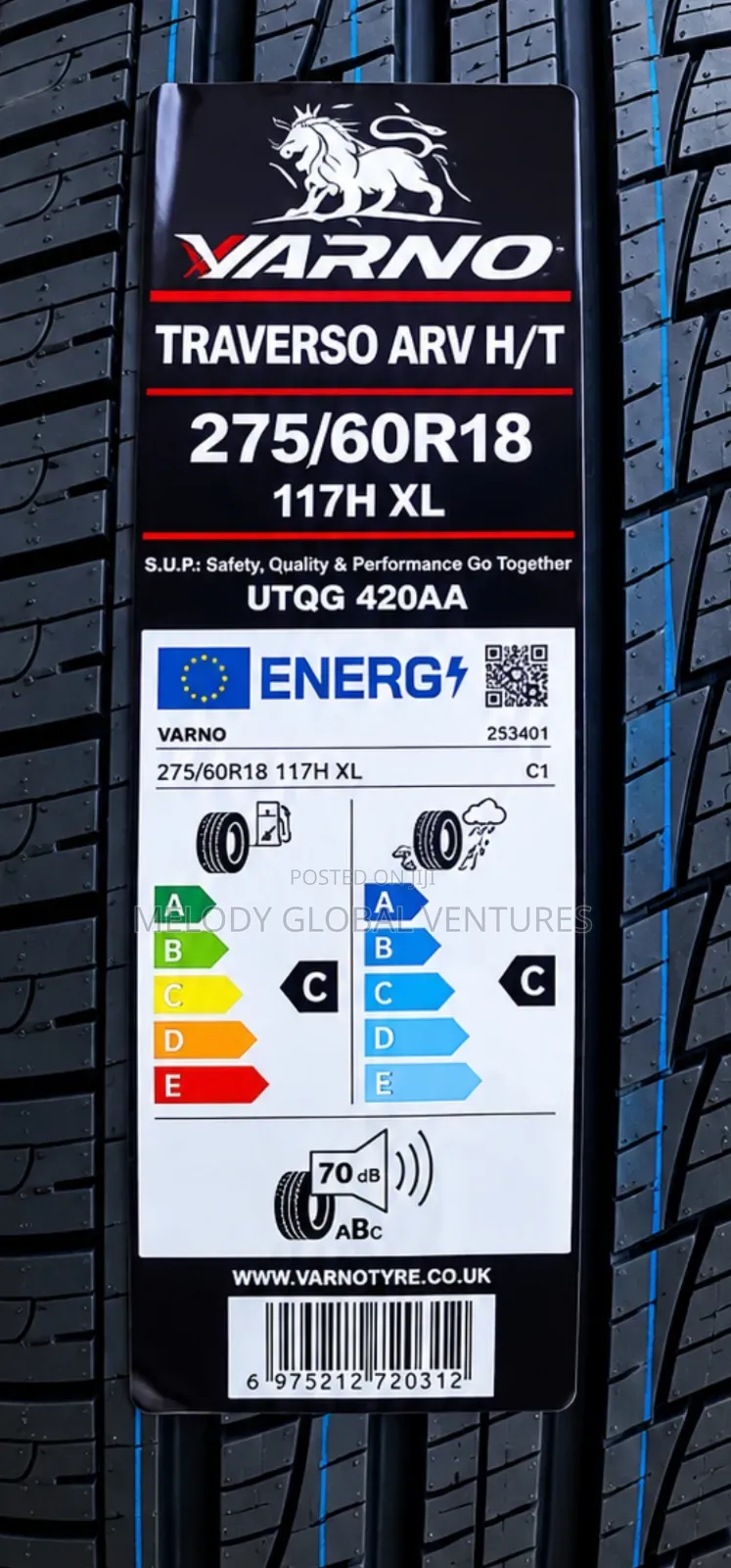 275/60r18 ARIVO TIRES Very Strong and Quality/ USA Standard
