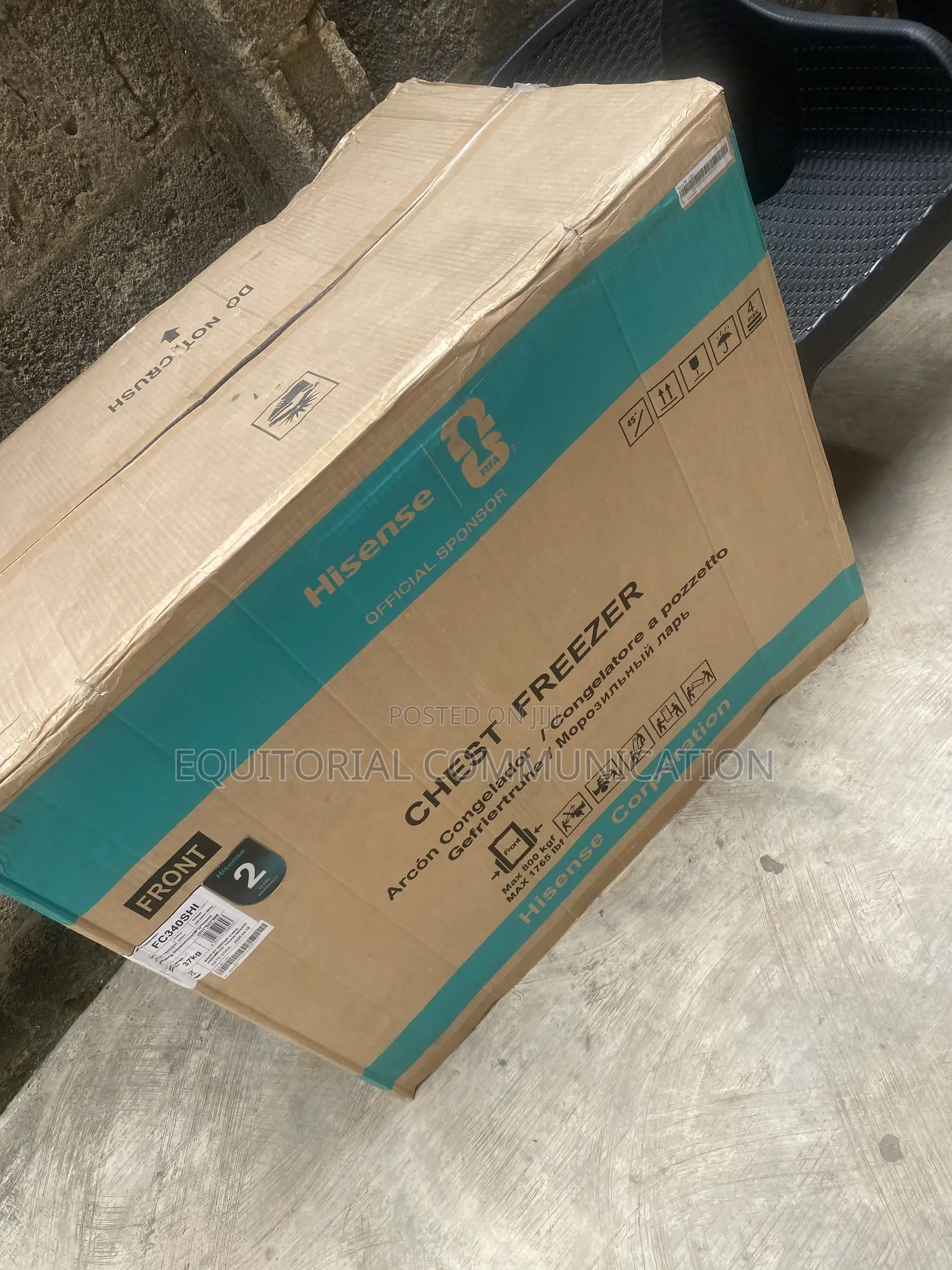 Hisense FC340SHI 250L Chest Freezer Cold Storage Inverter