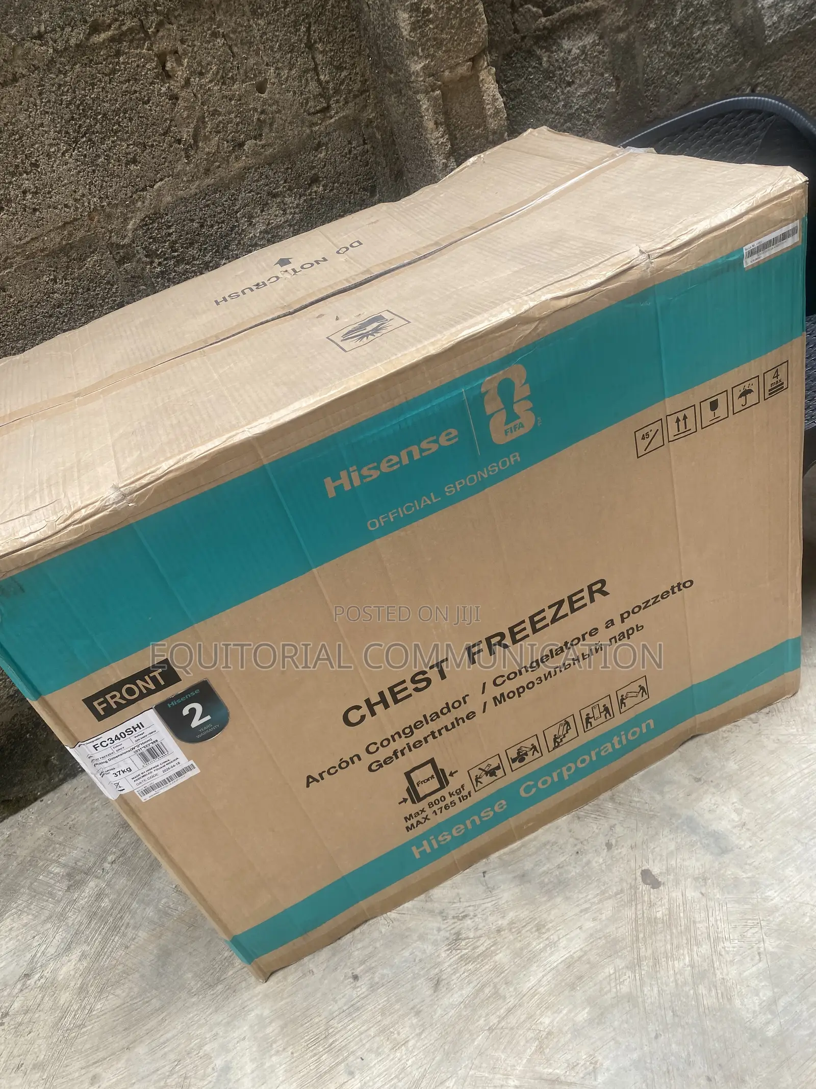 Hisense 250L Chest Freezer Storage Solution FC340SHI Inverter