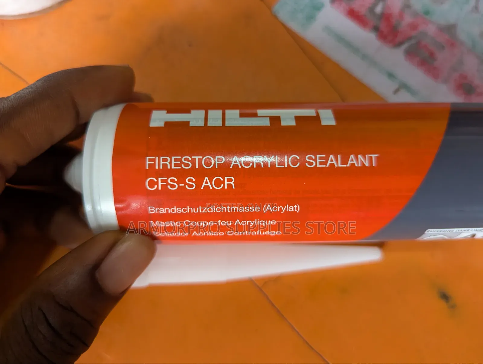 Hilti Firestop Acrylic Sealant CFS-S ACR (310ml)