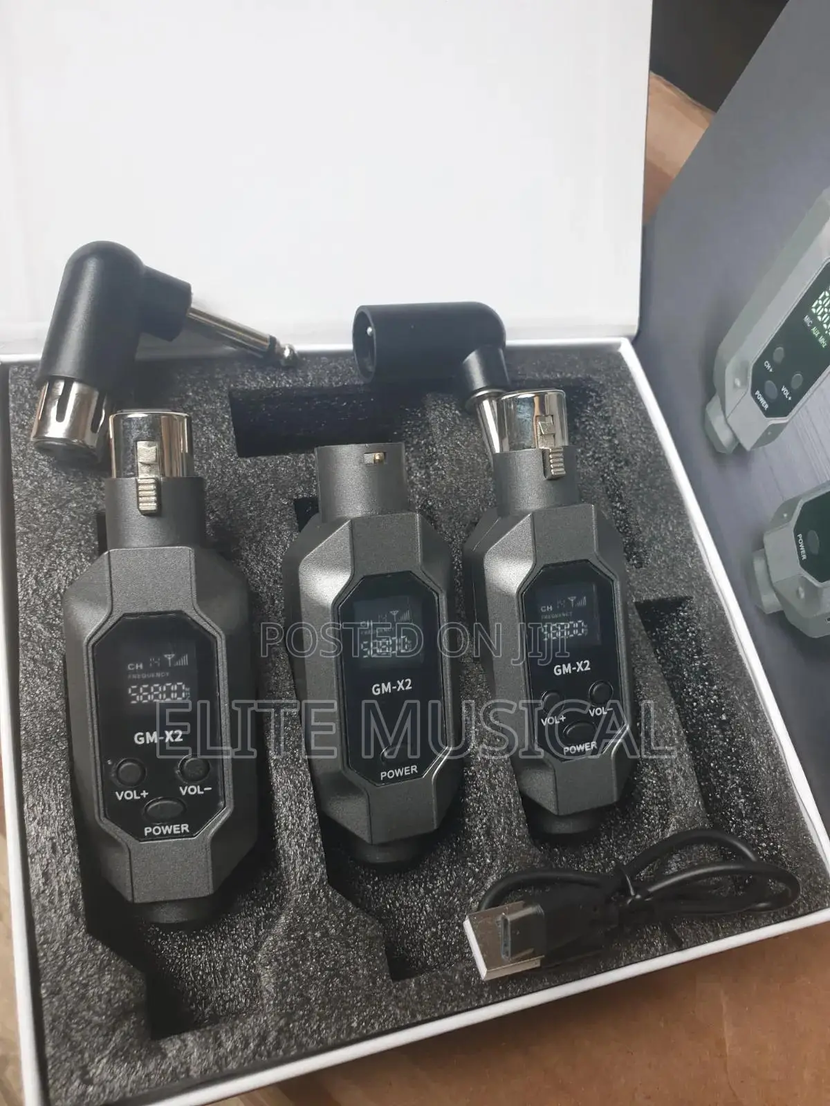 GM-X2 UHF Double Wireless Microphone Transmitter