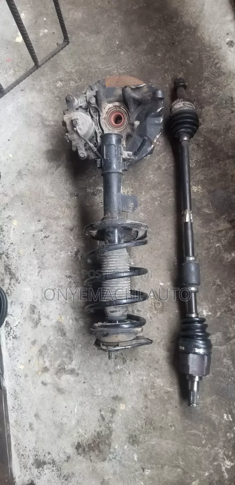 Complete Front Shock and Hub Hyundai Accent and Kia Rio 2006, 2009