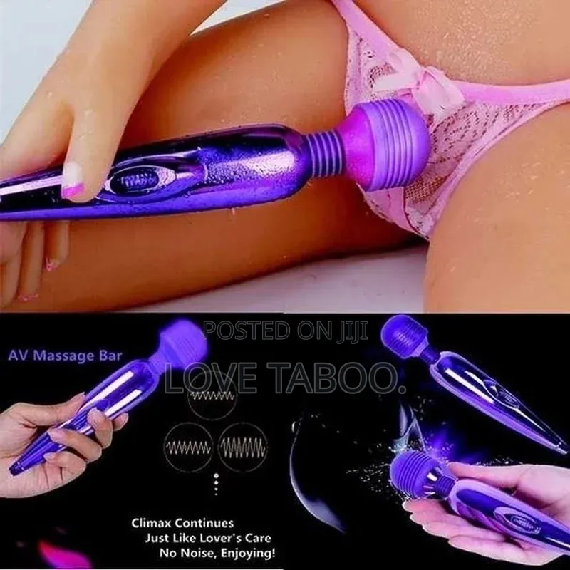 Shiny Wand Flexible Head Massager Vibrator