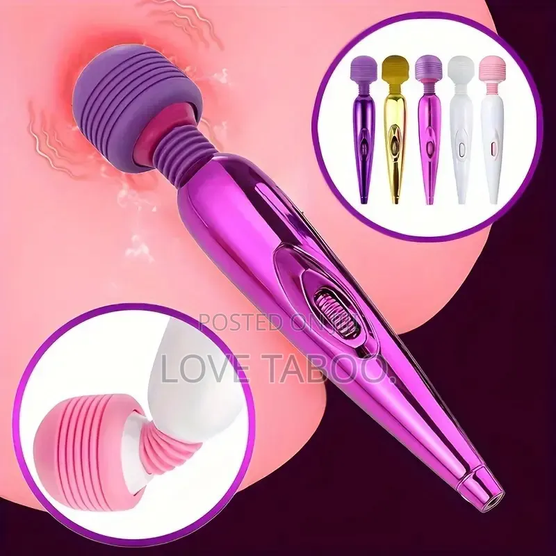 Shiny Wand Flexible Head Massager Vibrator