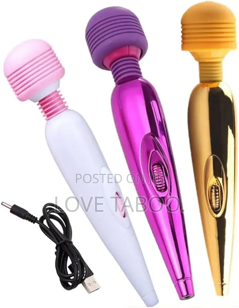 Shiny Wand Flexible Head Massager Vibrator