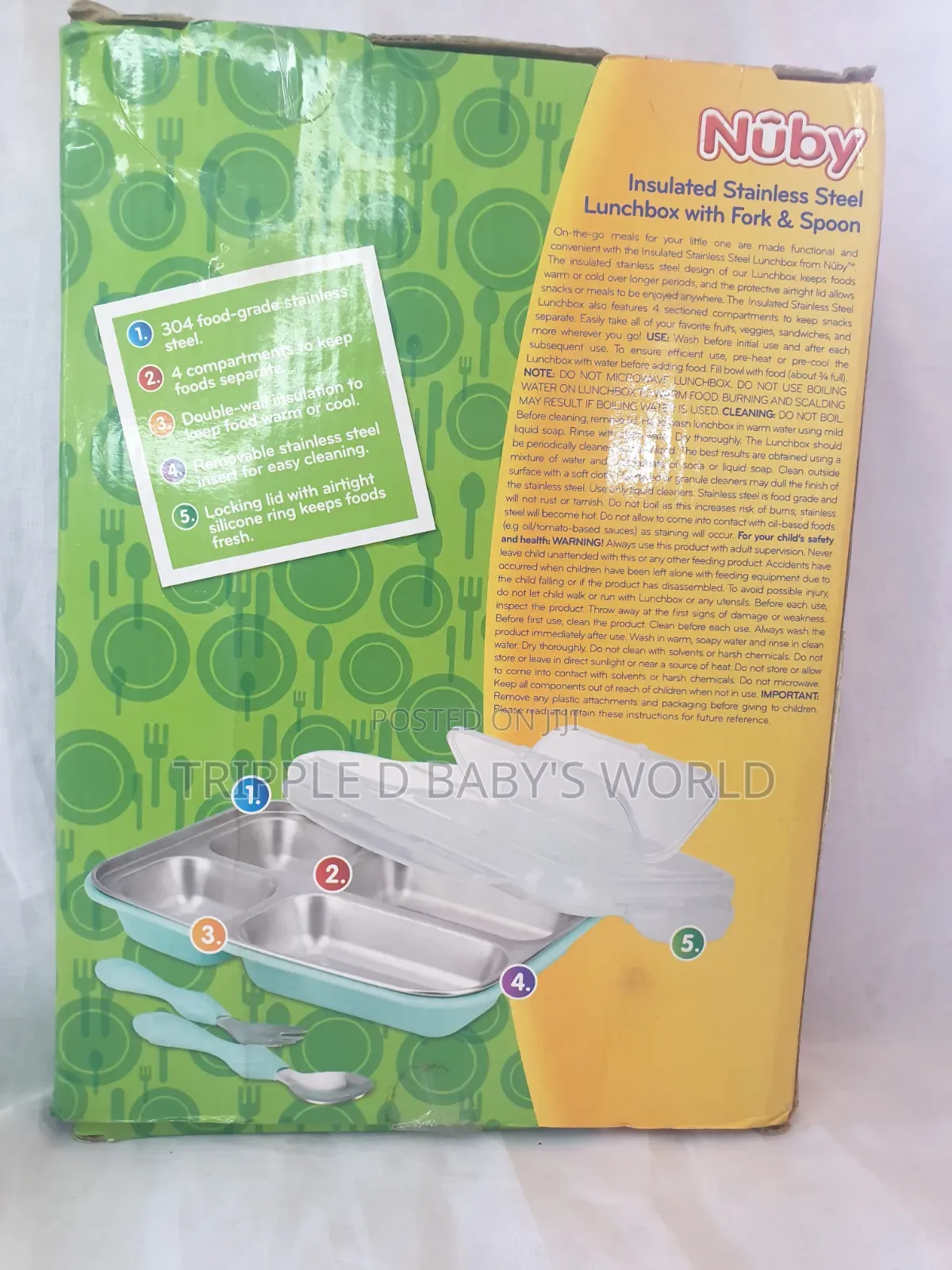Nuby Toddler Training Launch Box