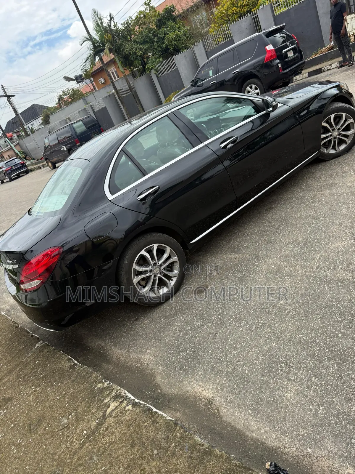Mercedes-Benz C300 Base 4Matic Sedan AWD (2.0L 4cyl 7A) 2016 Black