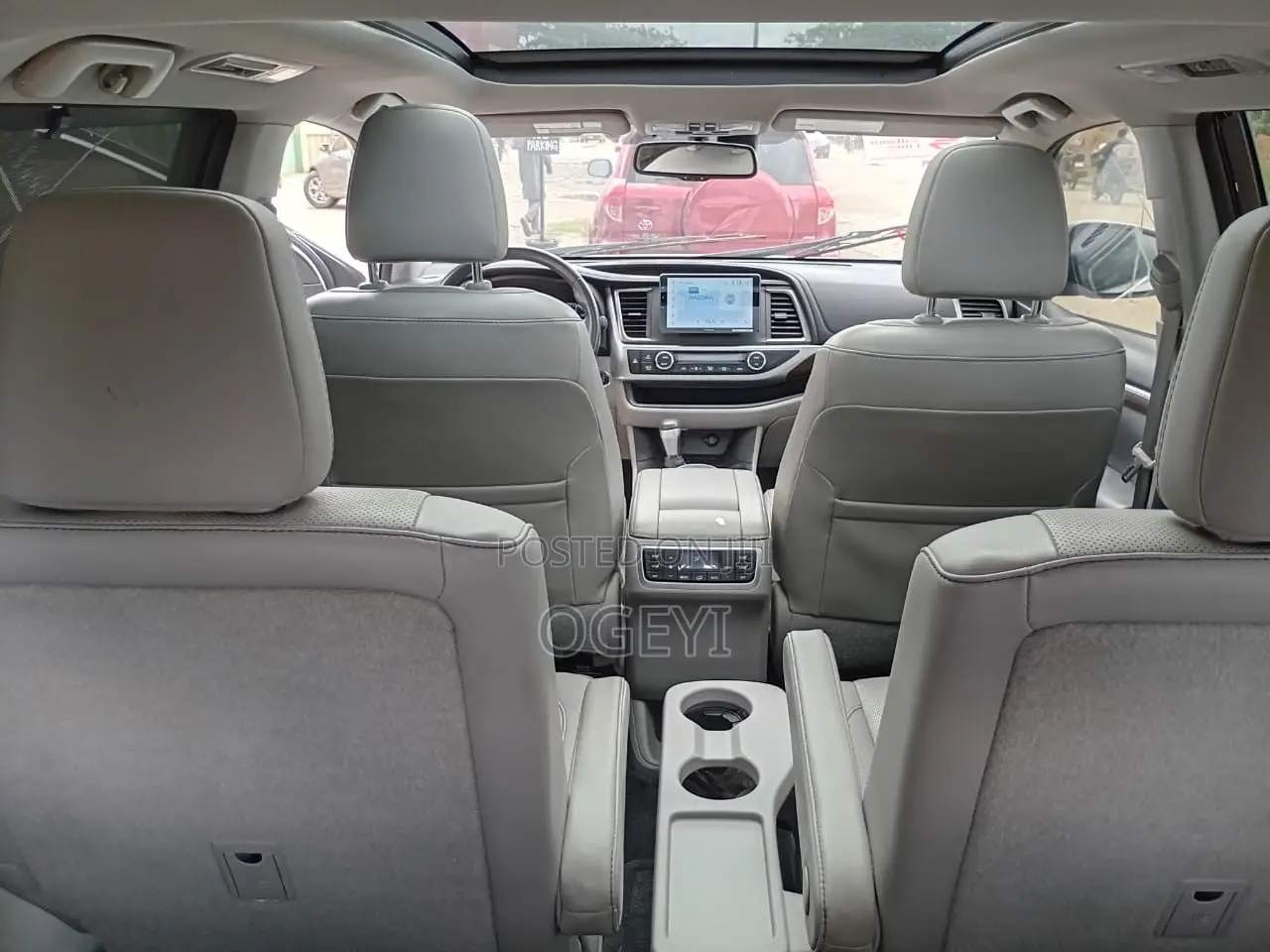 Toyota Highlander Limited Platinum 4dr SUV (3.5L 6cyl 6A) 2015 White