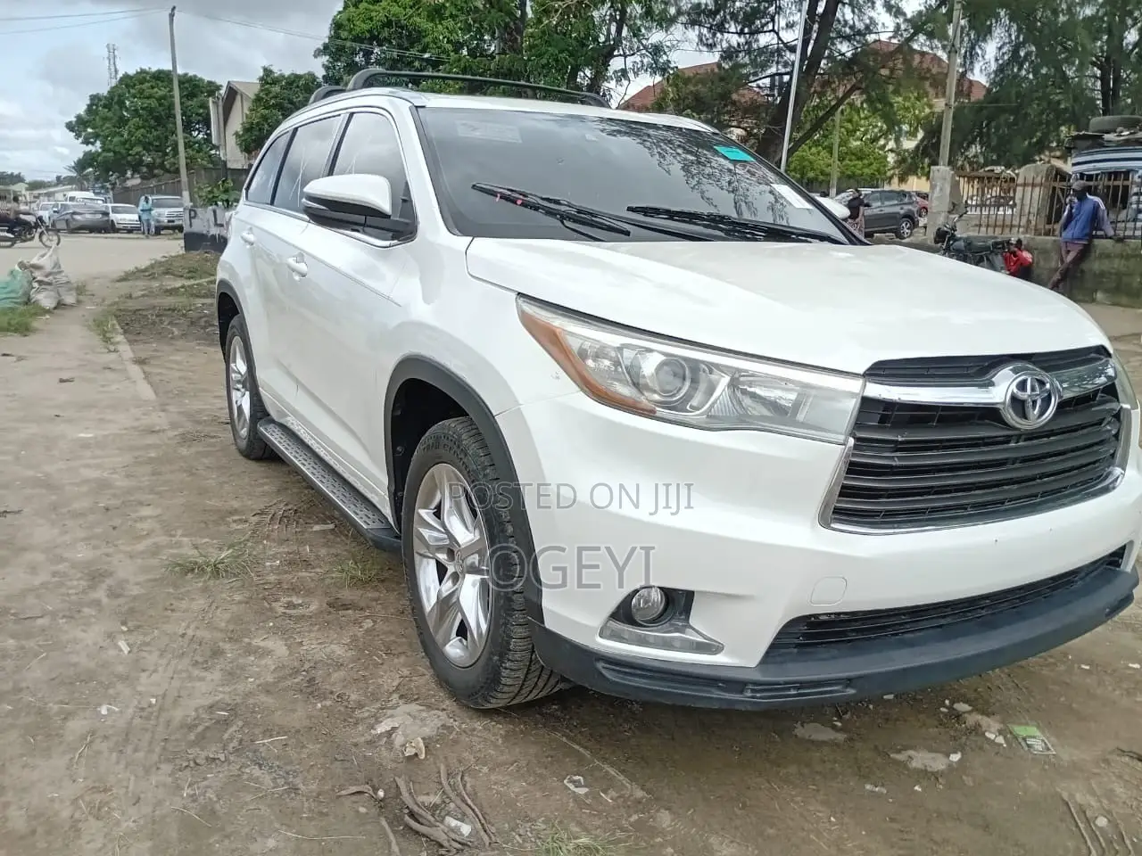 Toyota Highlander Limited Platinum 4dr SUV (3.5L 6cyl 6A) 2015 White