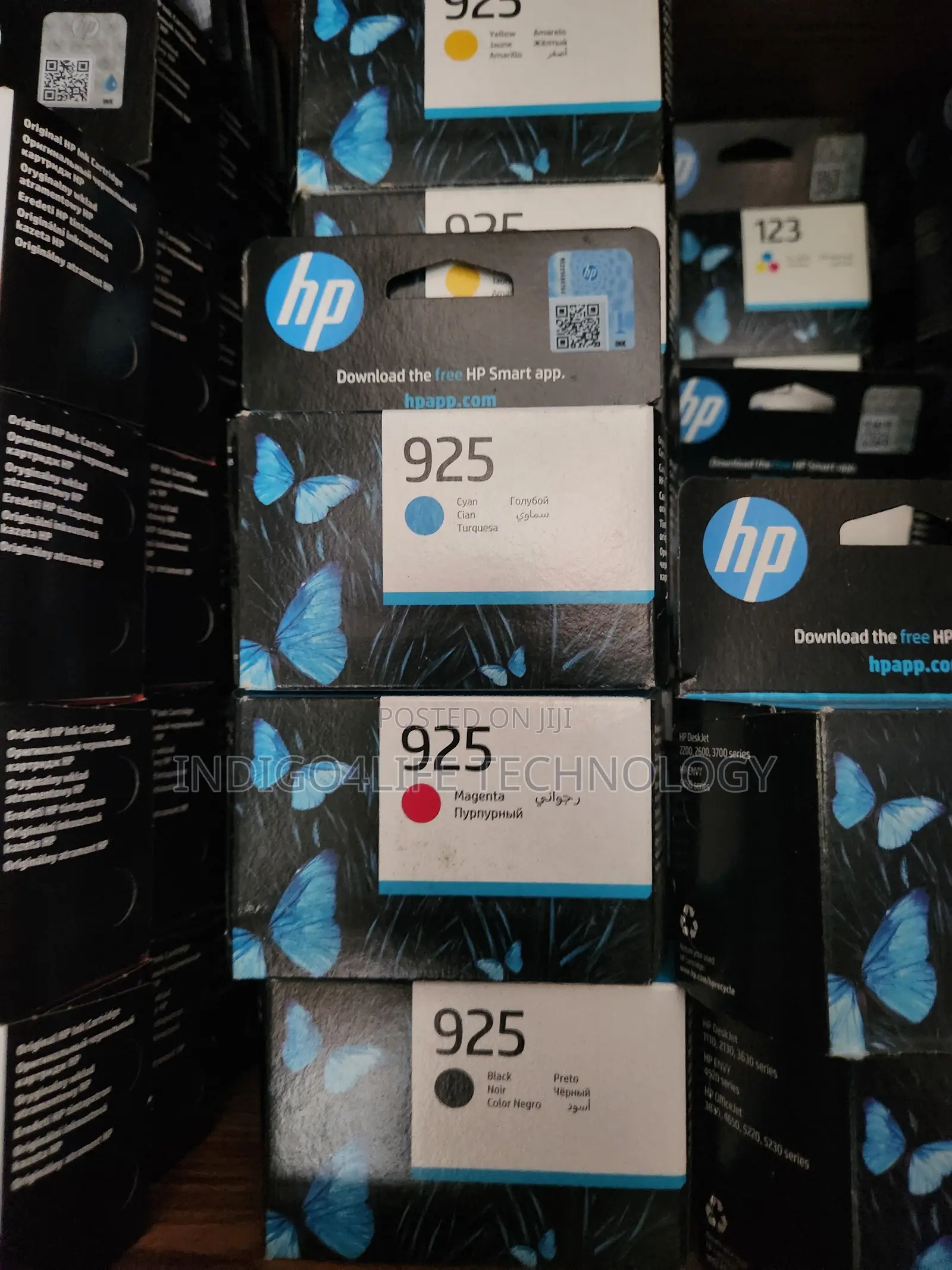 HP 925 Ink Black, Magenta, Cyan, Yellow
