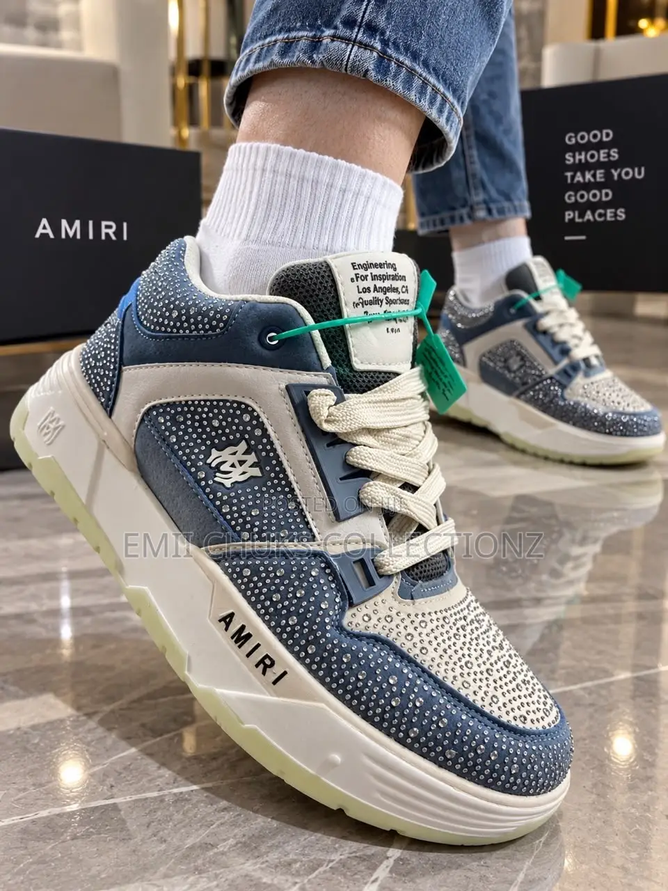 Original Diamond Crested Amiri AMIRI MA-1 Sneaker