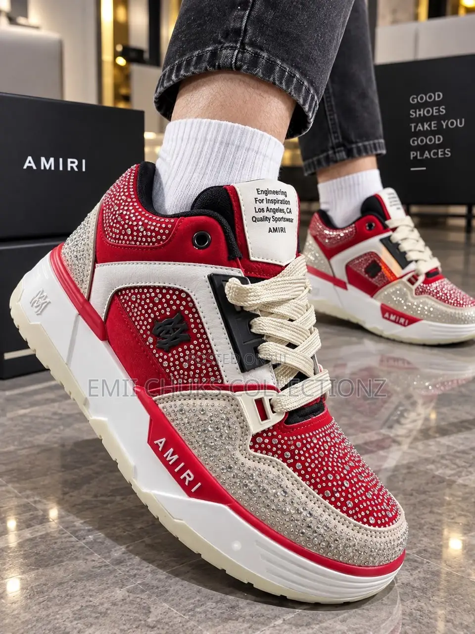 Original Diamond Crested Amiri AMIRI MA-1 Sneaker