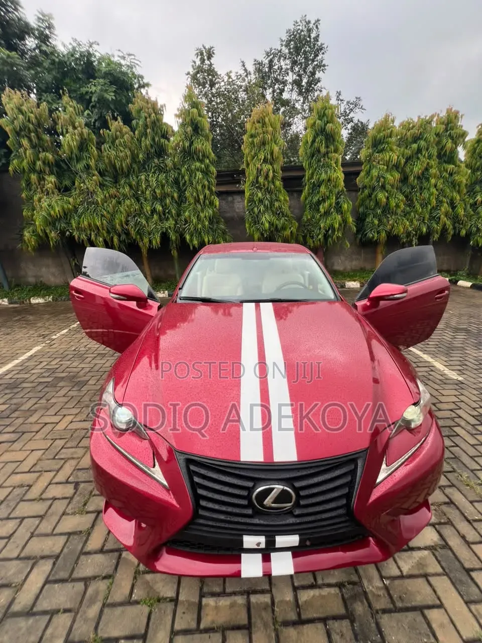 Lexus IS 250 C 2010 Red