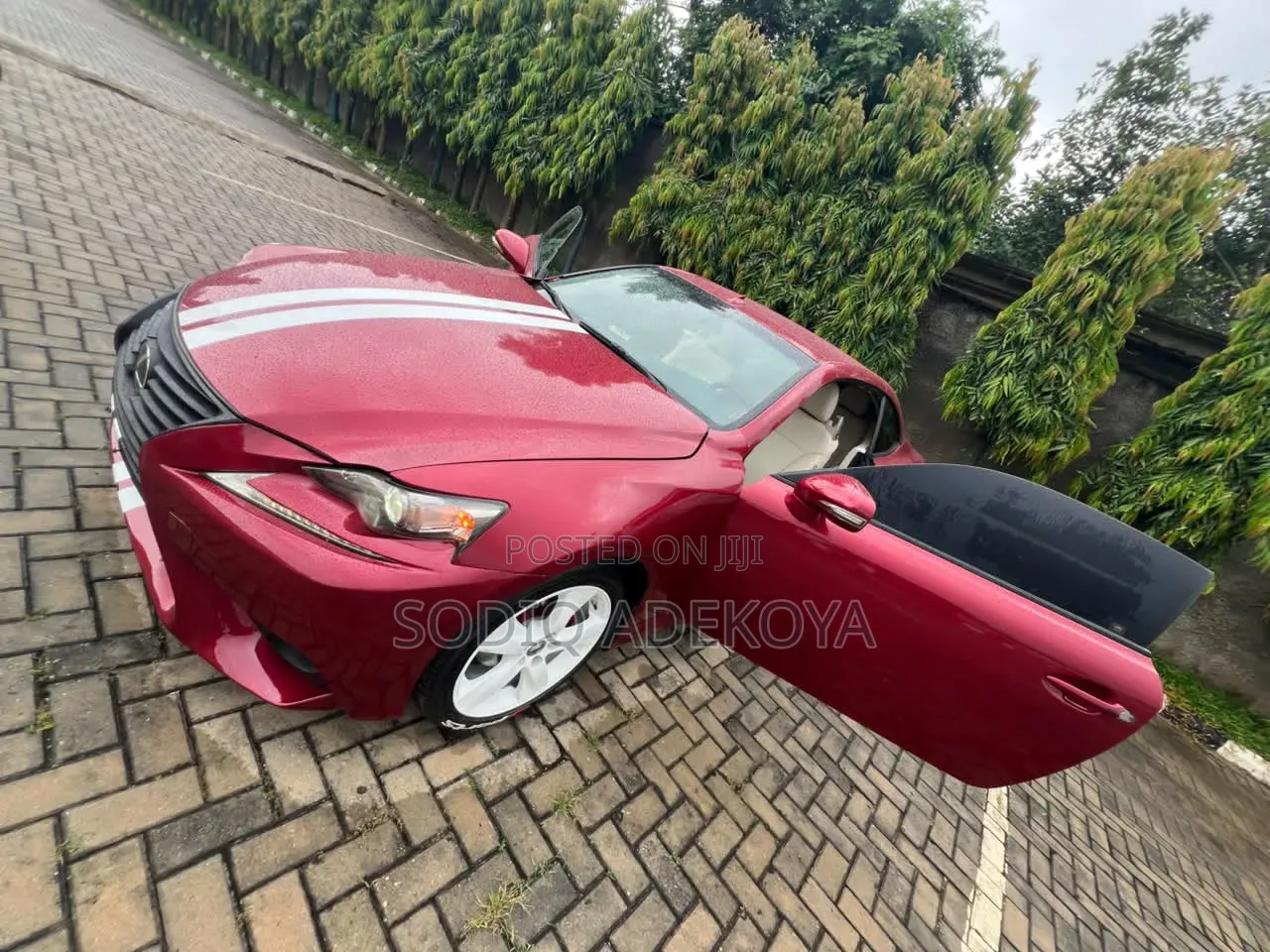 Lexus IS 250 C 2010 Red