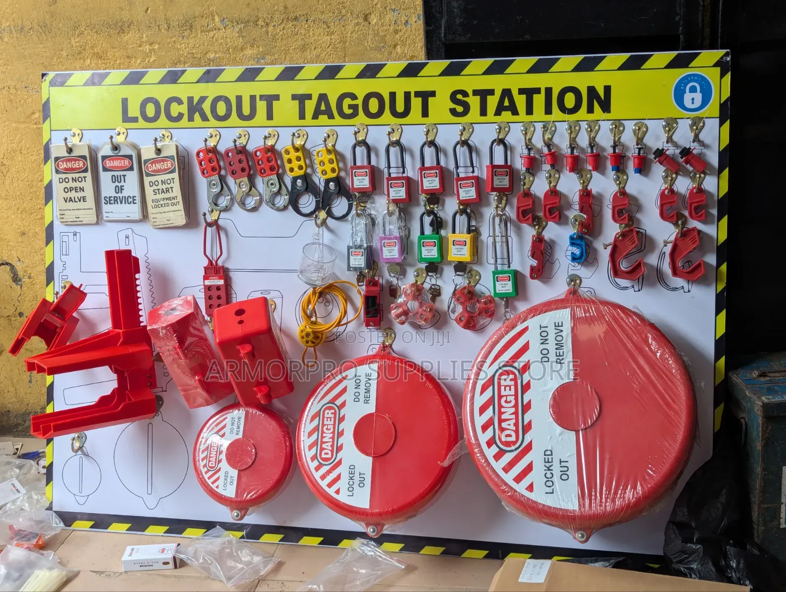 Lockout/Tagout (LOTO) Station