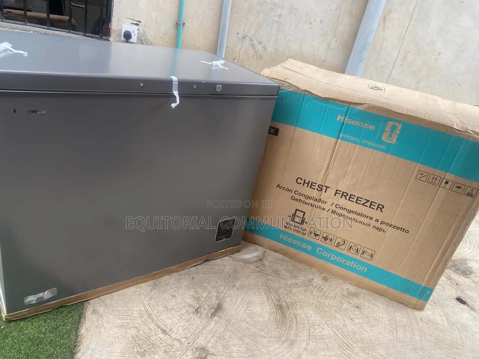 Hisense FC340SHI High Capacity Chest Freezer 250L Inverter 220–240V
