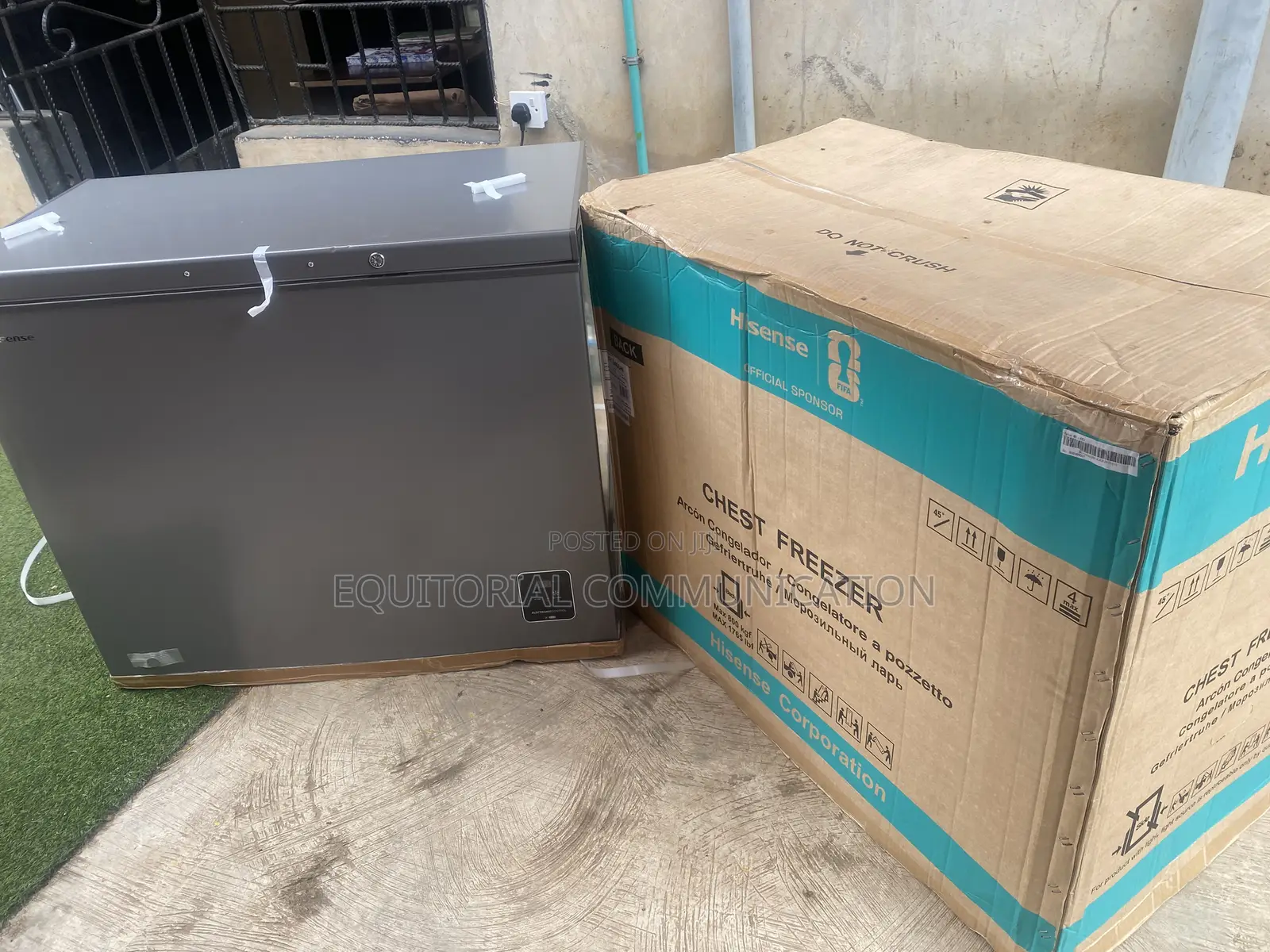 Hisense FC340SHI High Capacity Chest Freezer 250L Inverter 220–240V