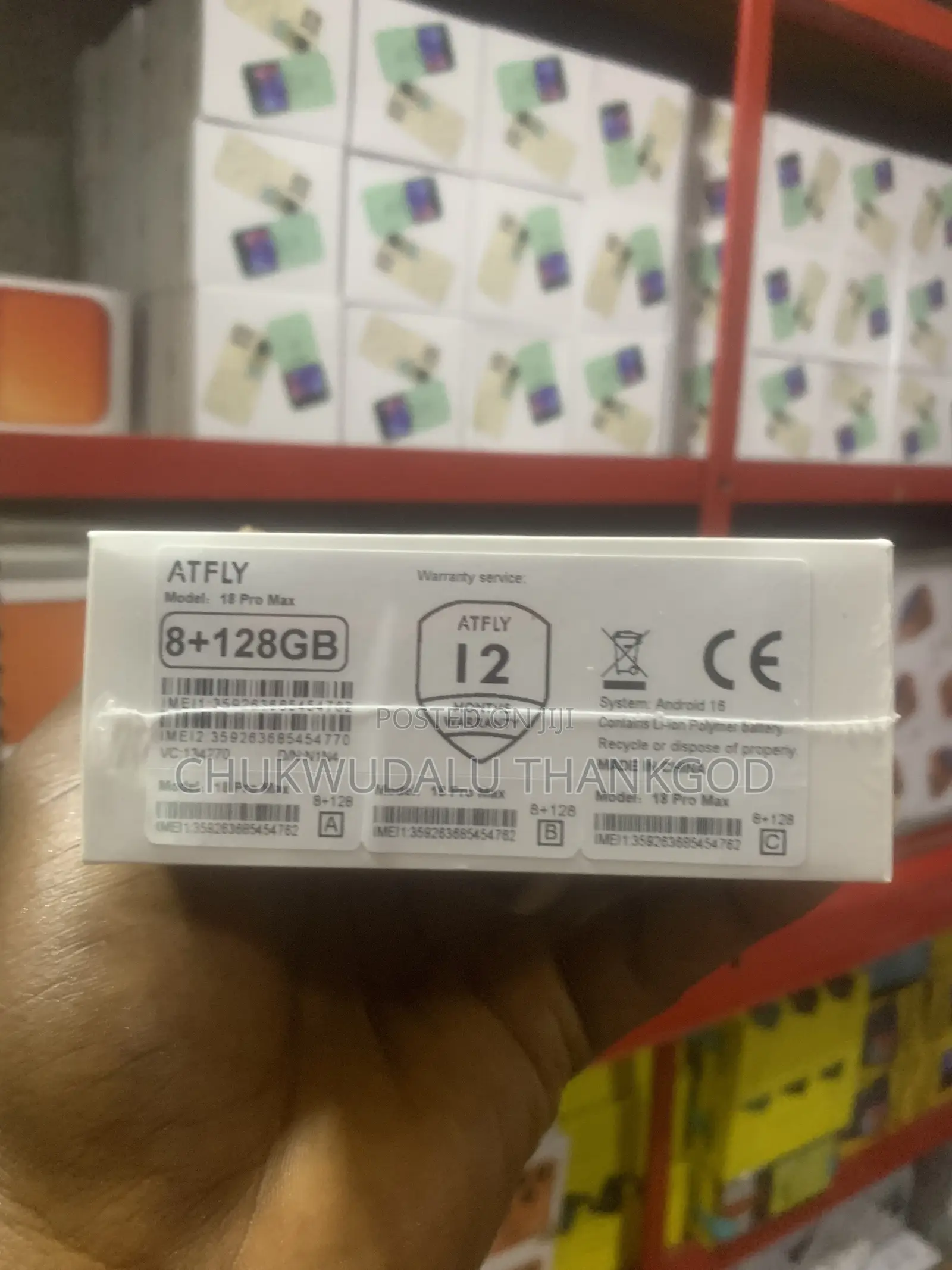New Mobile Phone 128 GB Blue