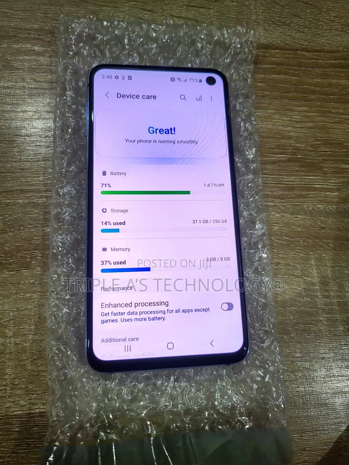 Samsung Galaxy S10e 256 GB Gray