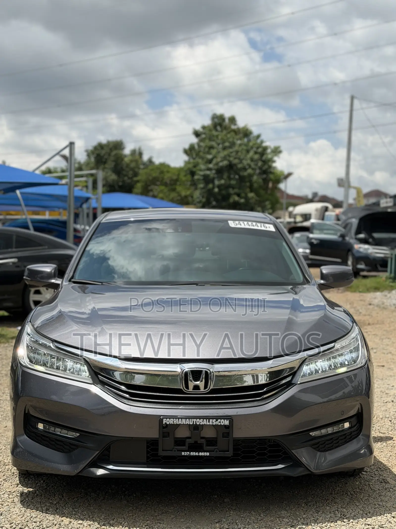 Honda Accord Touring V6 2dr Coupe FWD (3.5L 6cyl 6A) 2017 Gray