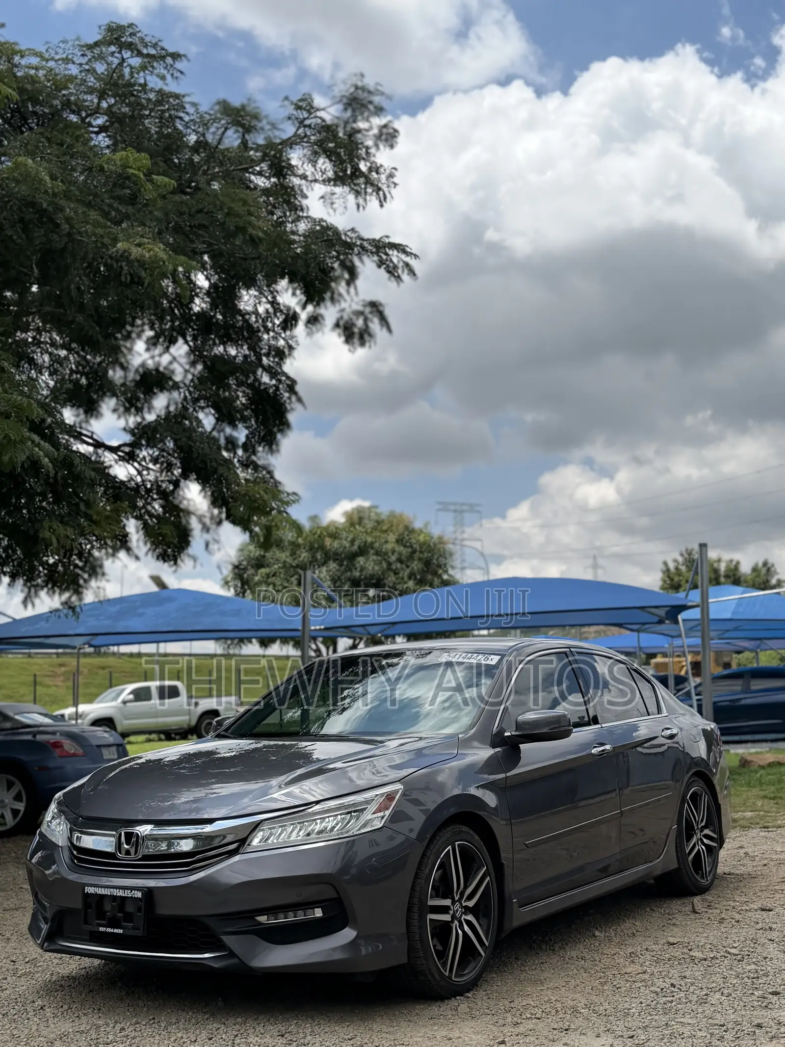 Honda Accord Touring V6 2dr Coupe FWD (3.5L 6cyl 6A) 2017 Gray