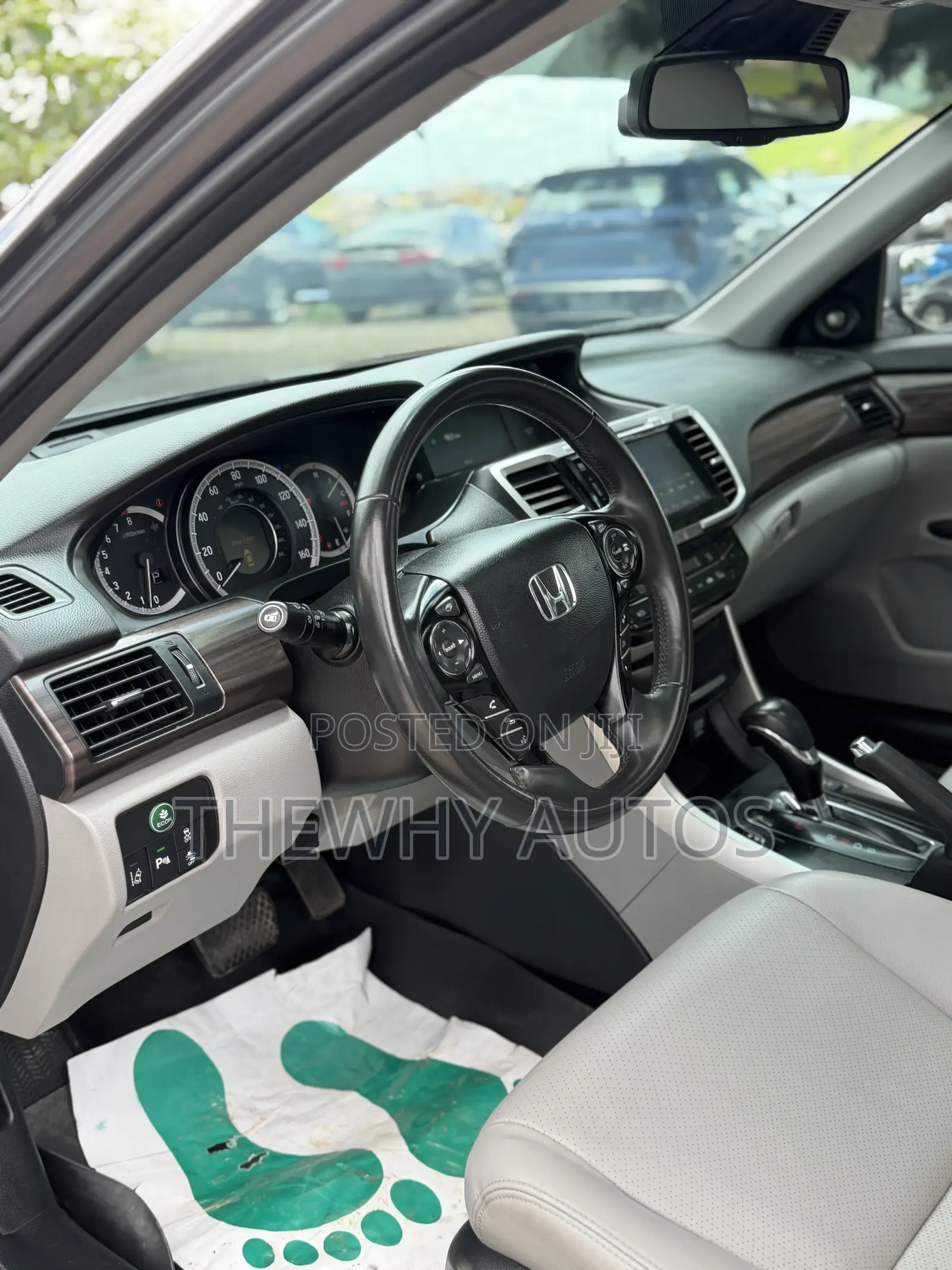 Honda Accord Touring V6 2dr Coupe FWD (3.5L 6cyl 6A) 2017 Gray