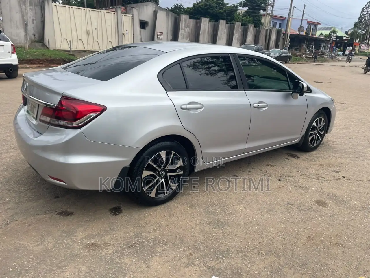 Honda Civic EX 4dr Sedan (1.8L 4cyl CVT) 2014 Silver