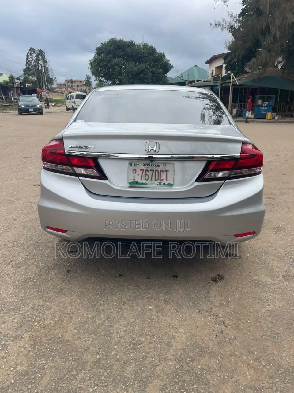 Honda Civic EX 4dr Sedan (1.8L 4cyl CVT) 2014 Silver