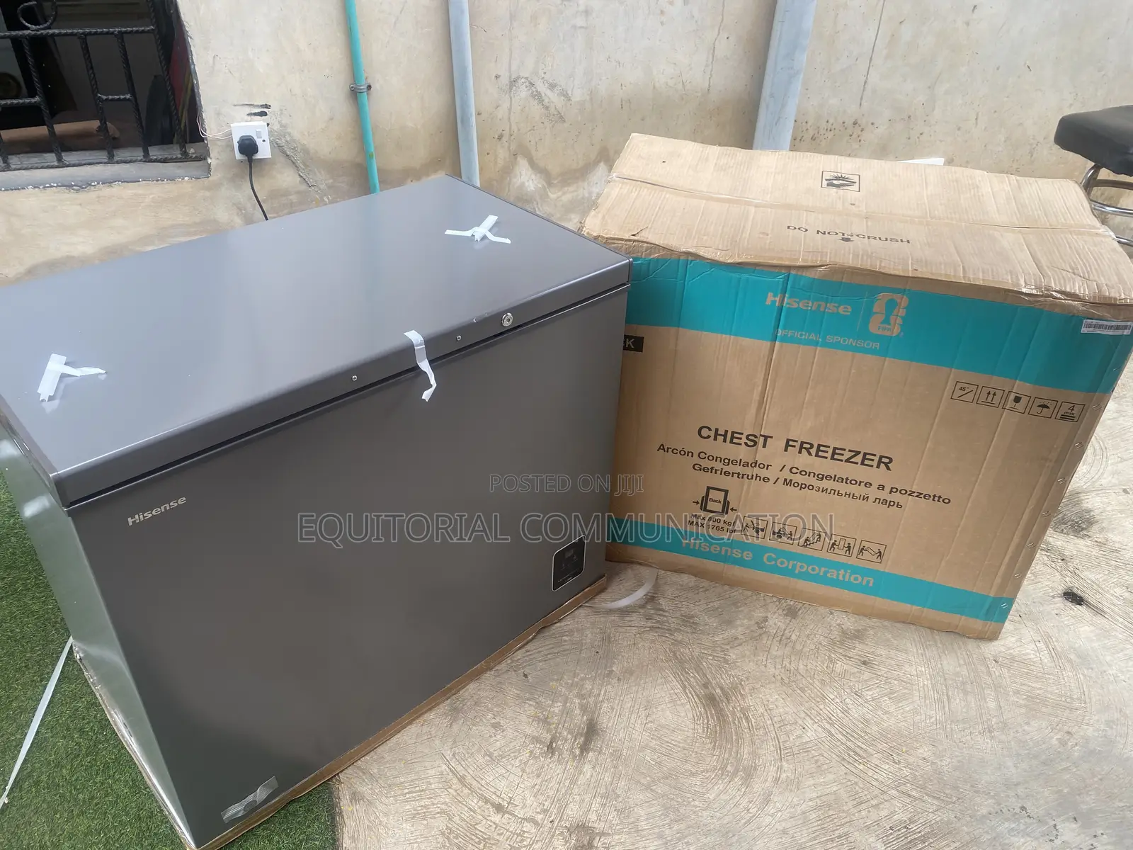 Hisense FC340SHI Heavy Duty Chest Freezer 250L Inverter 220–240V