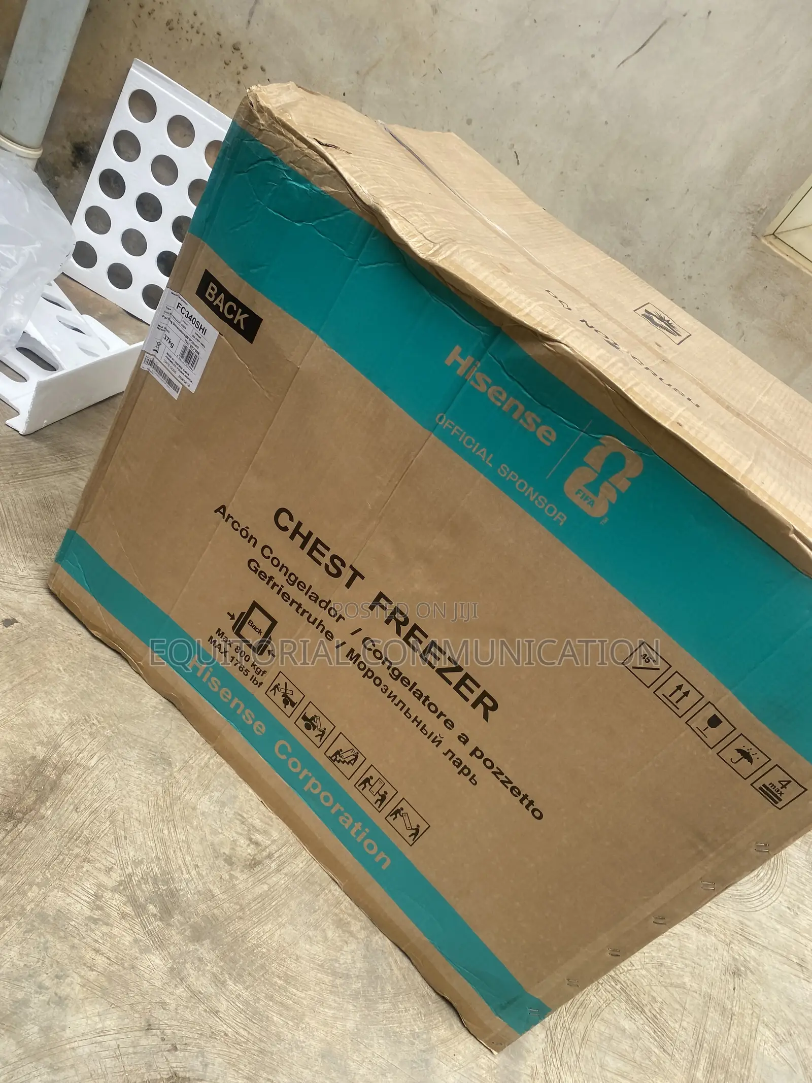 Hisense FC340SHI Heavy Duty Chest Freezer 250L Inverter 220–240V