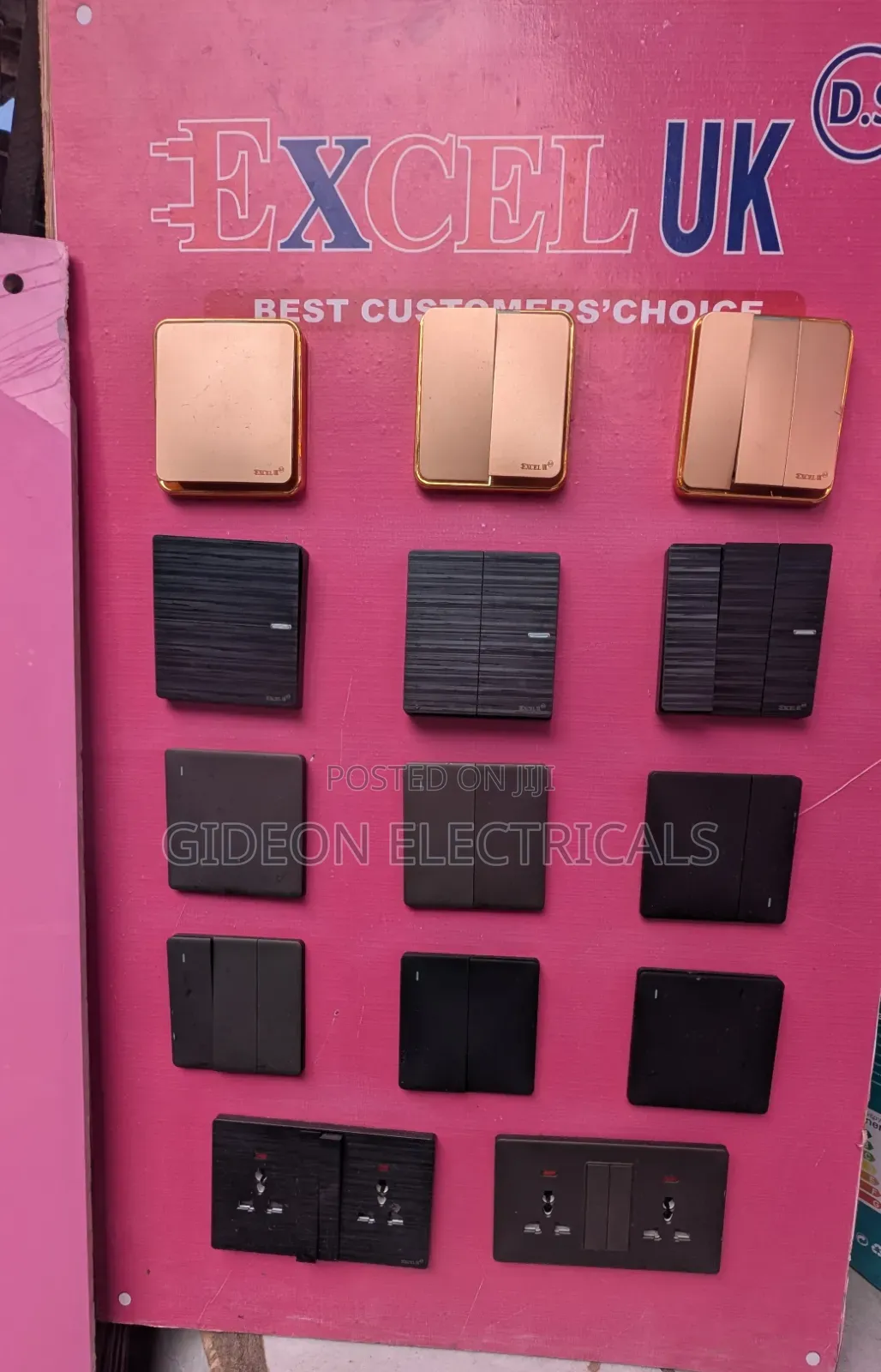 Socket and Switches