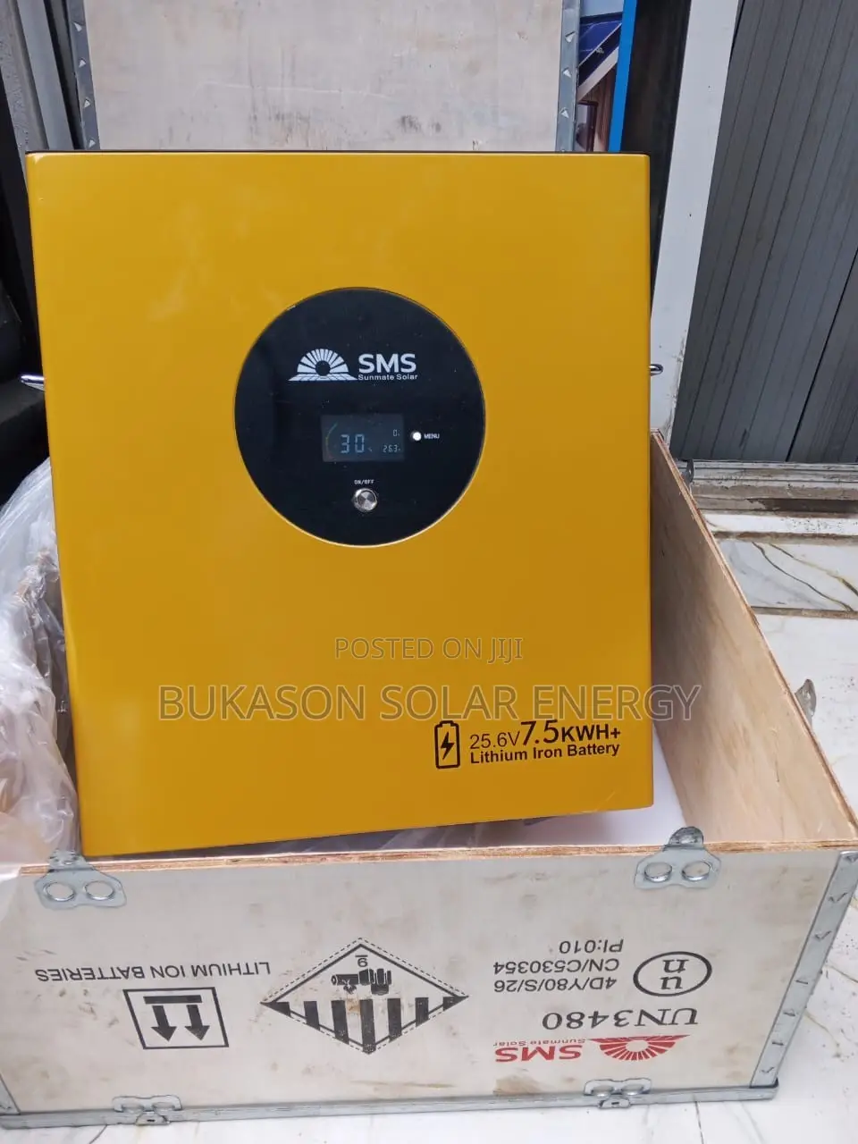 7.5kwh 24v SMS Lithium Battery