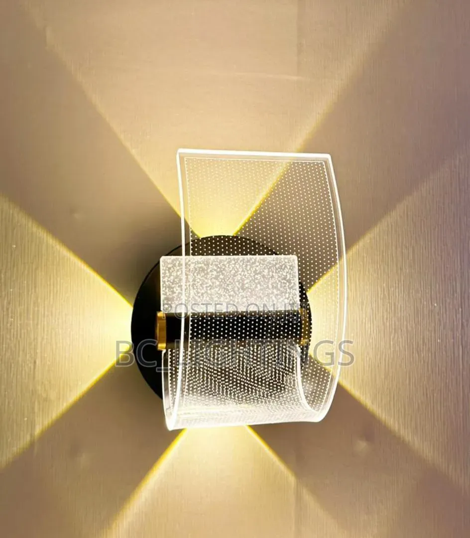 Modern Acrylic Led Wall Scones Light Bedroom Wall Light Living Room