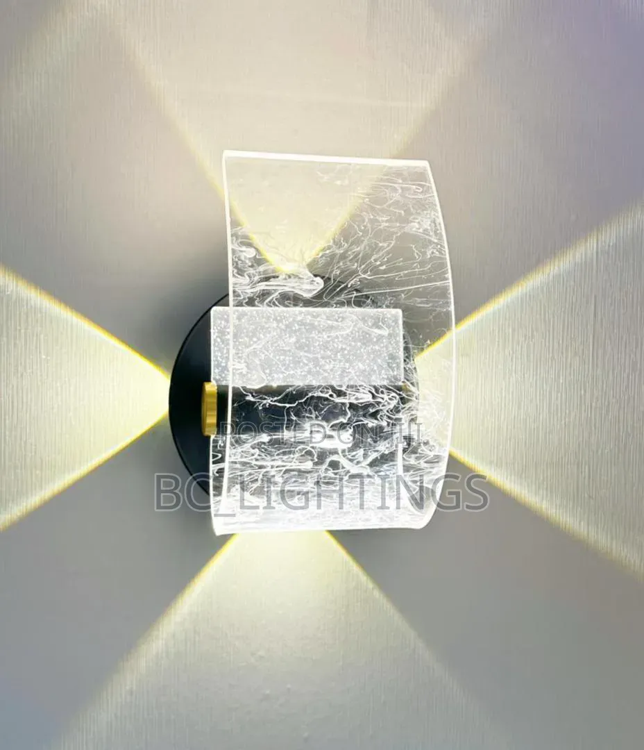 Modern Acrylic Led Wall Scones Light Bedroom Wall Light Living Room