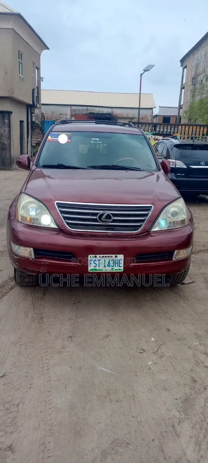 Lexus GX 2008 Red