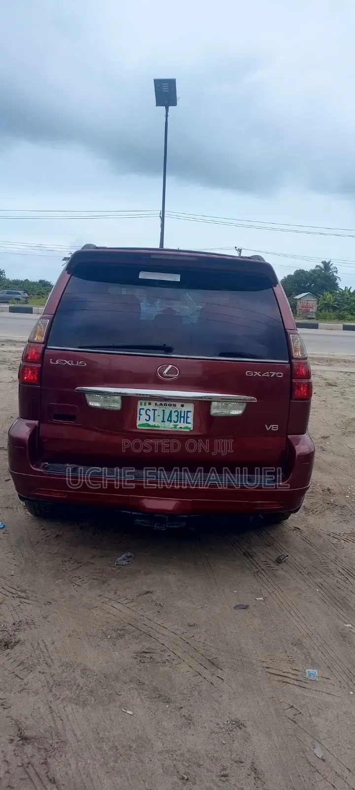 Lexus GX 2008 Red